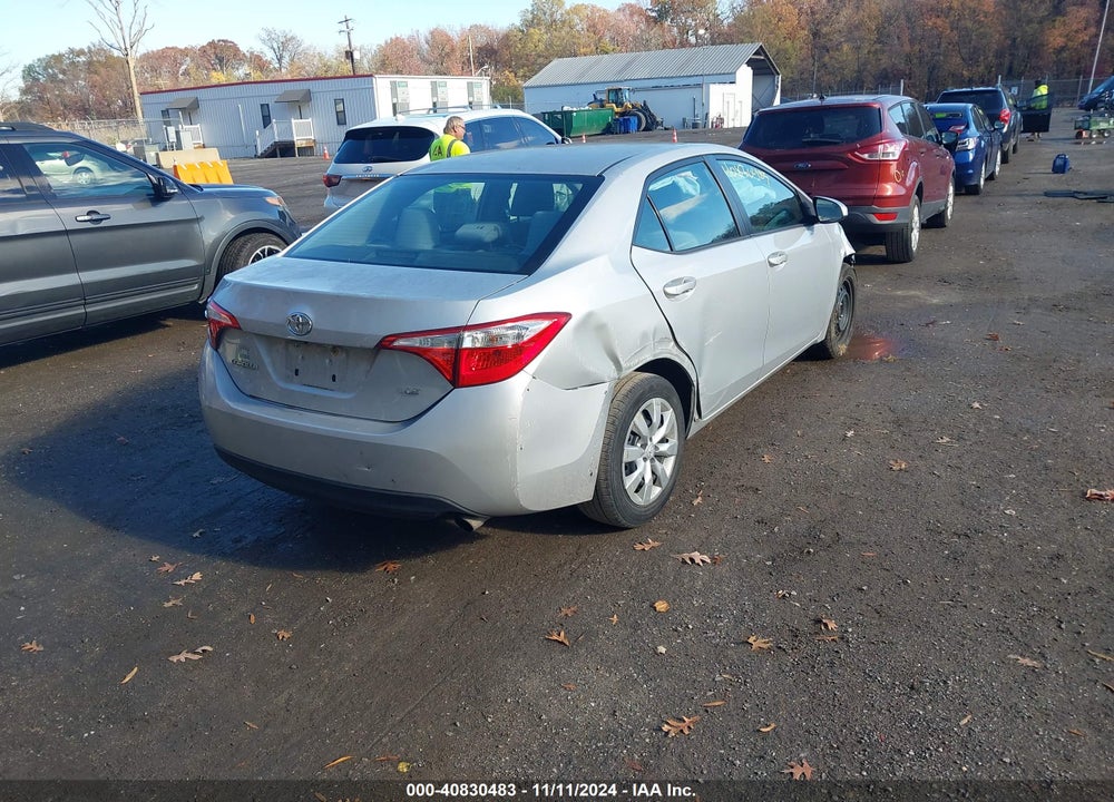2016 TOYOTA COROLLA LE VIN: 2T1BURHE6GC489750
