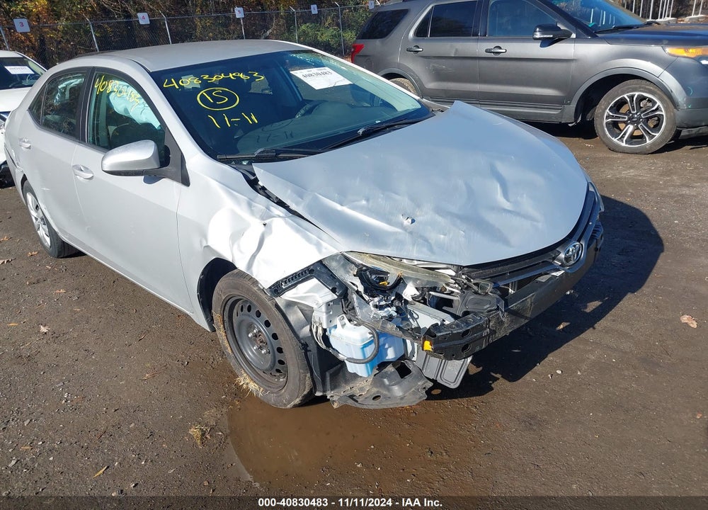 2016 TOYOTA COROLLA LE VIN: 2T1BURHE6GC489750