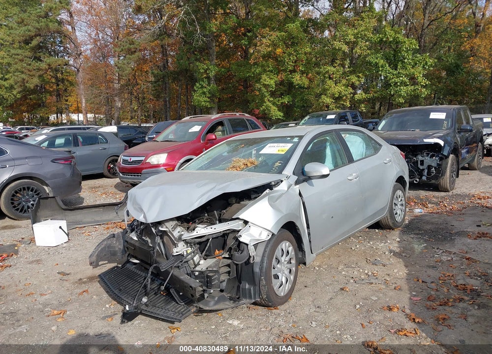 2019 TOYOTA COROLLA LE VIN: 2T1BURHE9KC165989
