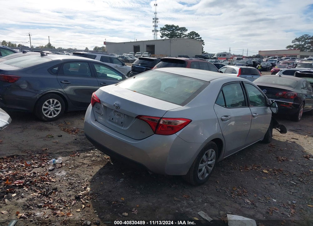 2019 TOYOTA COROLLA LE VIN: 2T1BURHE9KC165989