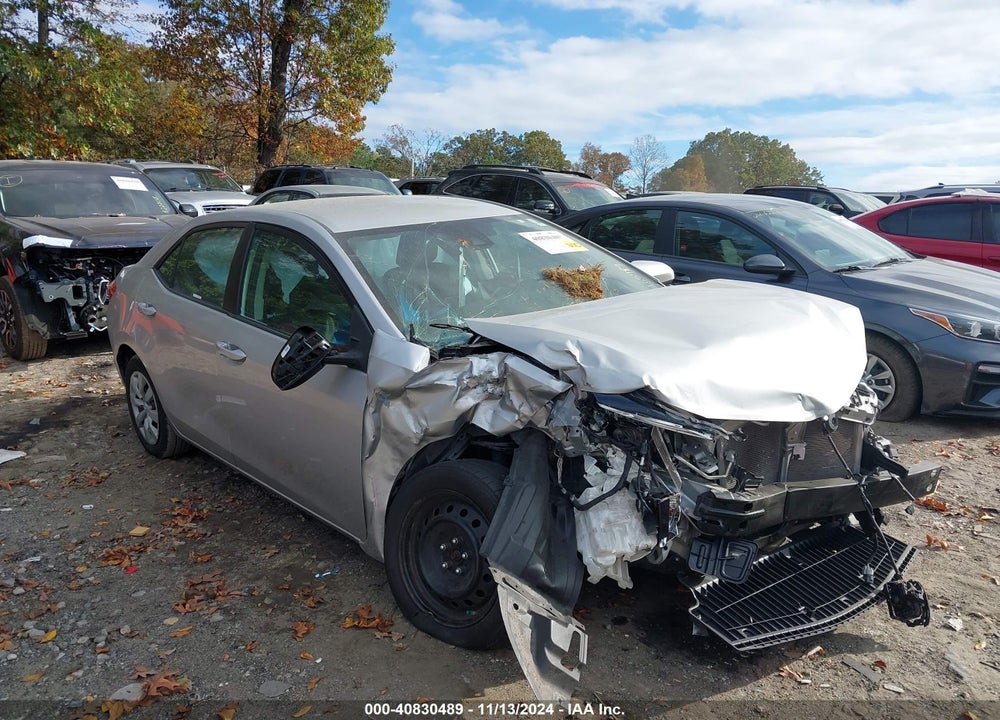 2019 TOYOTA COROLLA LE VIN: 2T1BURHE9KC165989