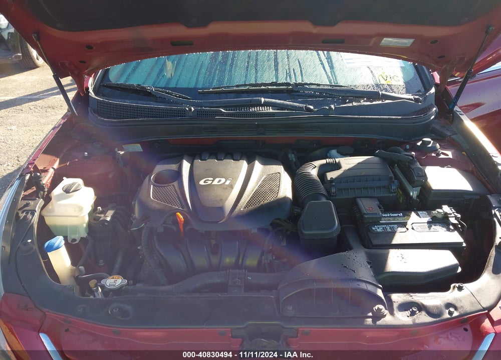 2013 HYUNDAI SONATA GLS VIN: 5NPEB4ACXDH656666