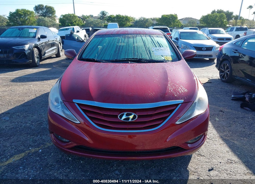 2013 HYUNDAI SONATA GLS VIN: 5NPEB4ACXDH656666
