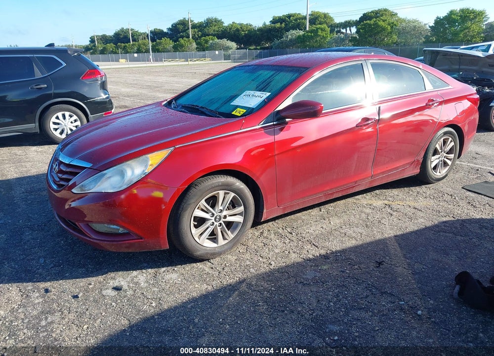 2013 HYUNDAI SONATA GLS VIN: 5NPEB4ACXDH656666