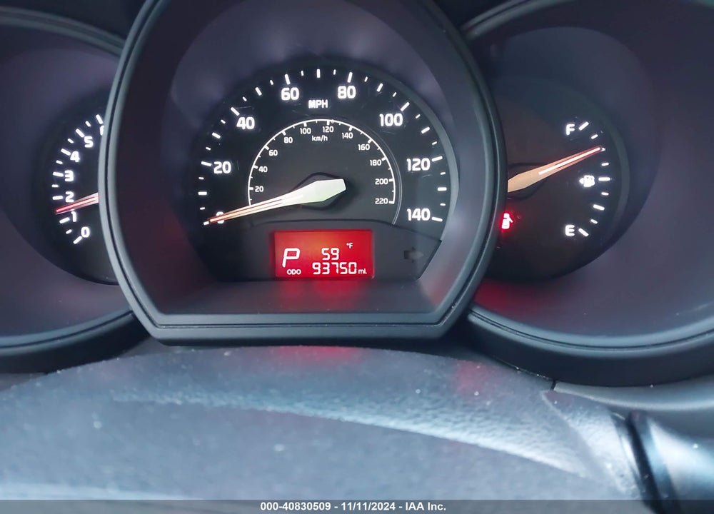 2012 KIA RIO EX VIN: KNADN4A30C6050107