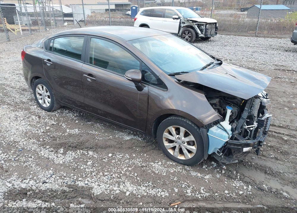 2012 KIA RIO EX VIN: KNADN4A30C6050107