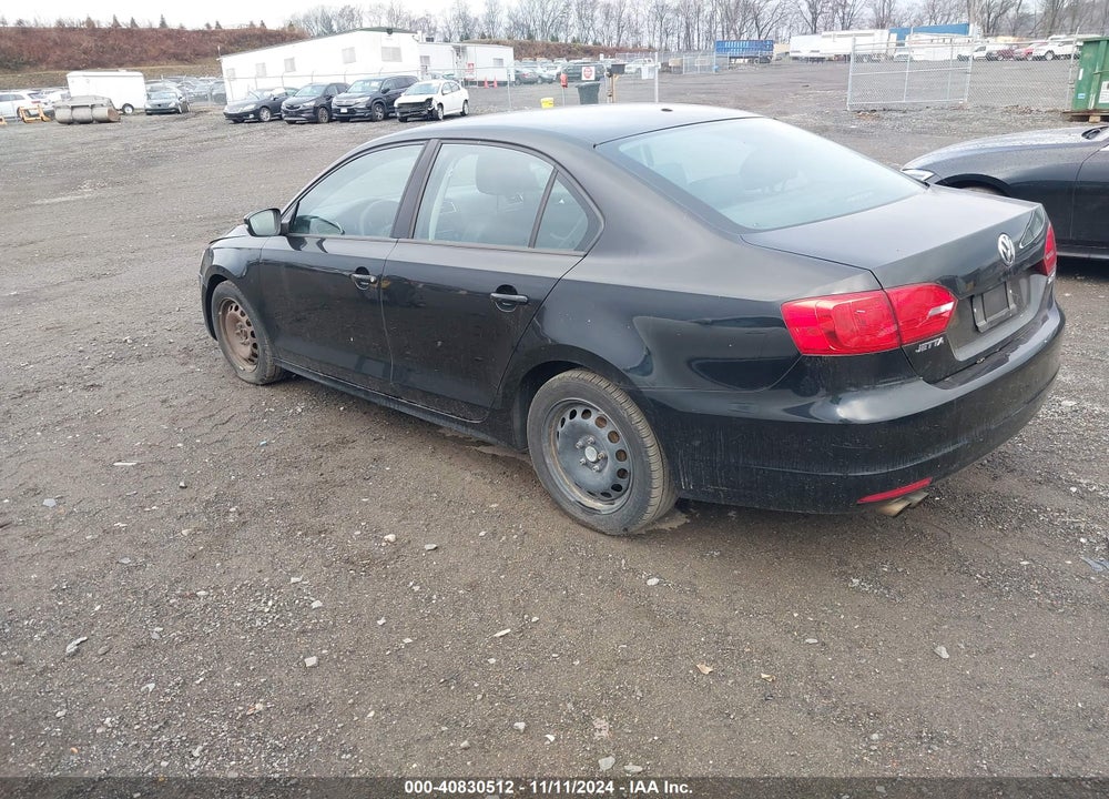 2012 VOLKSWAGEN JETTA 2.5L SE VIN: 3VWDP7AJXCM333723