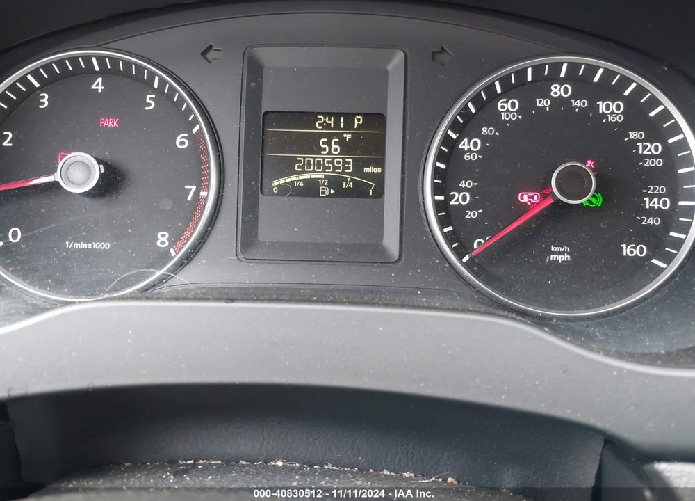 2012 VOLKSWAGEN JETTA 2.5L SE VIN: 3VWDP7AJXCM333723
