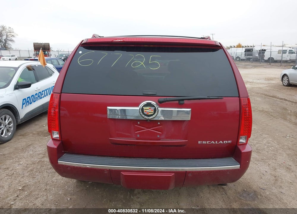 2008 CADILLAC ESCALADE STANDARD VIN: 1GYFK63868R126602