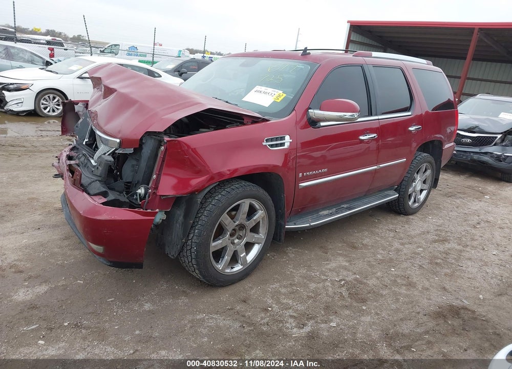 2008 CADILLAC ESCALADE STANDARD VIN: 1GYFK63868R126602