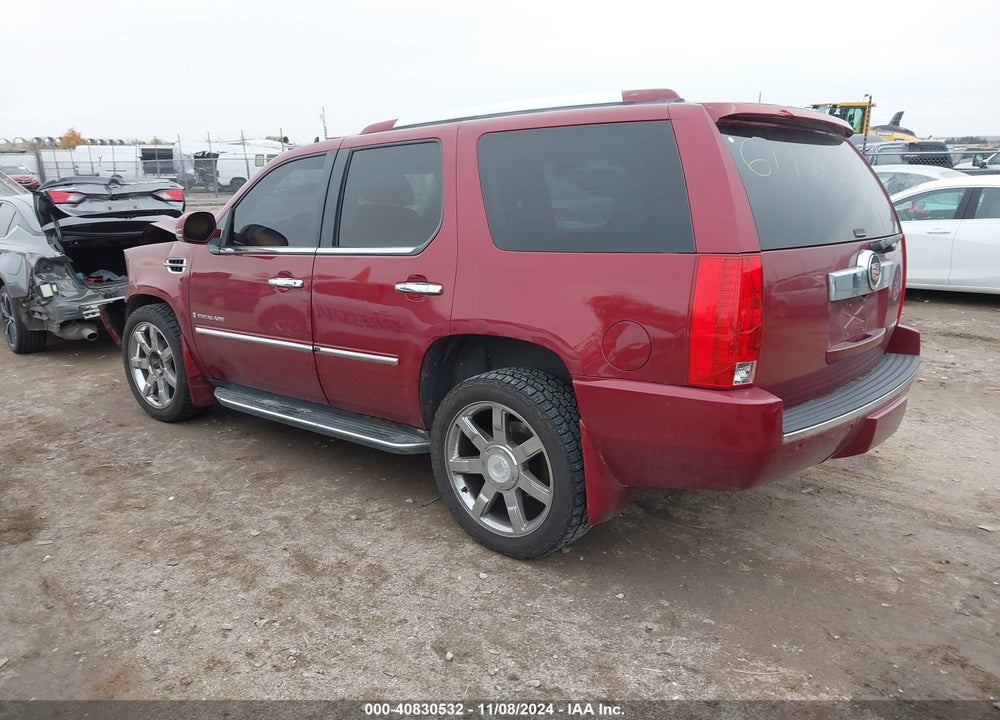 2008 CADILLAC ESCALADE STANDARD VIN: 1GYFK63868R126602