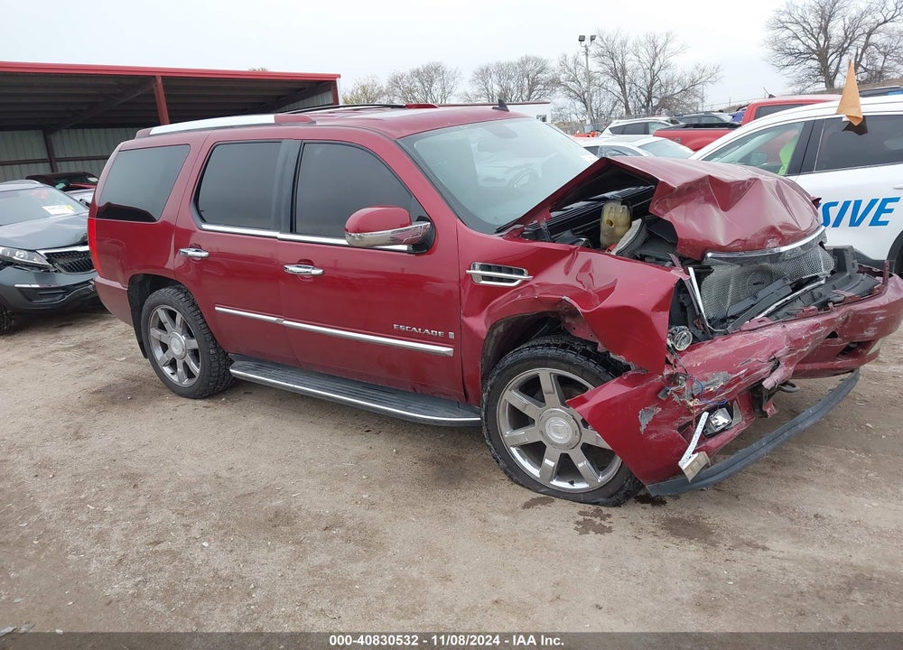 2008 CADILLAC ESCALADE STANDARD VIN: 1GYFK63868R126602