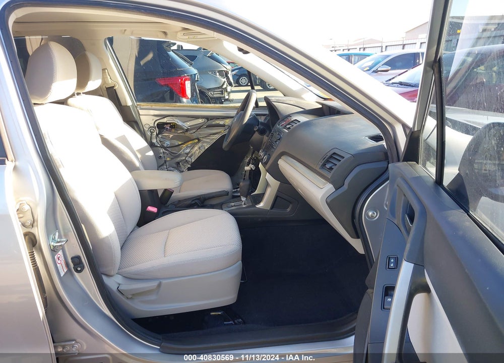 2015 SUBARU FORESTER 2.5I PREMIUM VIN: JF2SJADC0FH402788