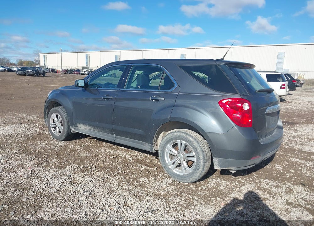 2011 CHEVROLET EQUINOX VIN: 2GNALBEC6B1245393
