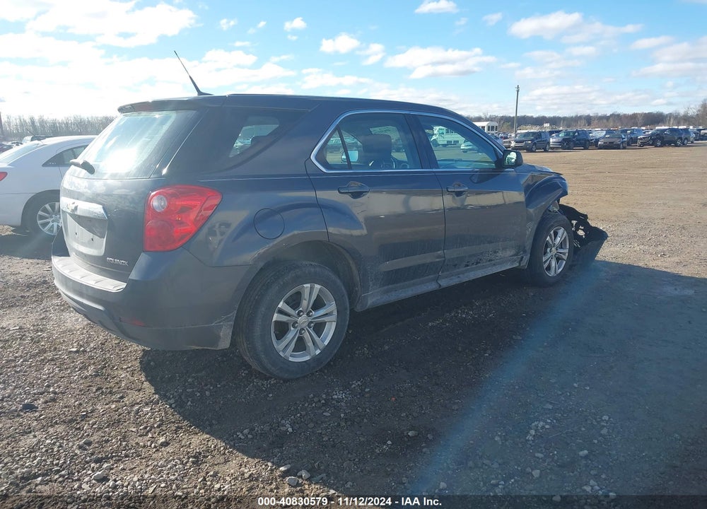 2011 CHEVROLET EQUINOX VIN: 2GNALBEC6B1245393