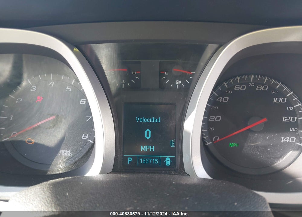 2011 CHEVROLET EQUINOX VIN: 2GNALBEC6B1245393
