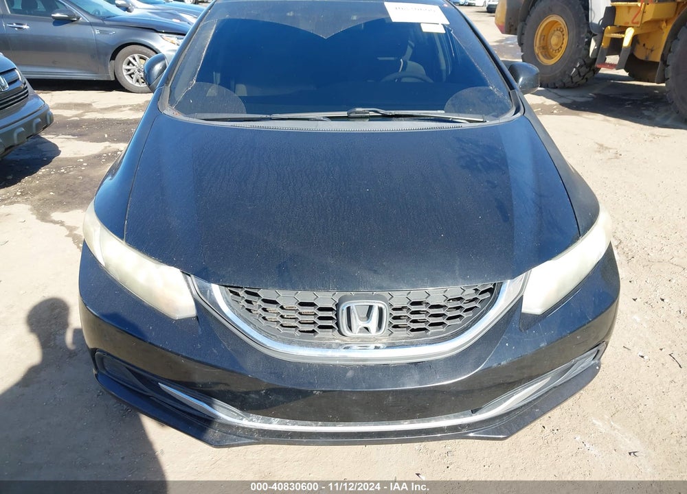 2013 HONDA CIVIC LX VIN: 19XFB2F56DE081473