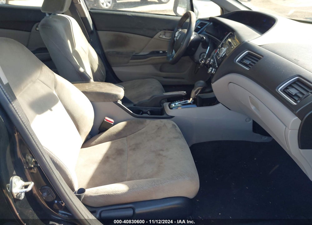 2013 HONDA CIVIC LX VIN: 19XFB2F56DE081473
