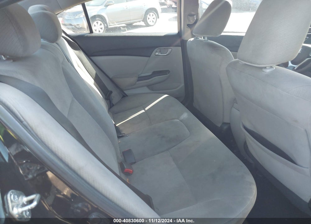 2013 HONDA CIVIC LX VIN: 19XFB2F56DE081473
