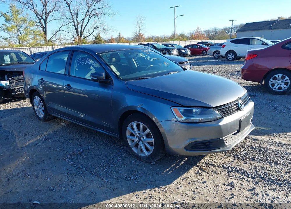 2012 VOLKSWAGEN JETTA 2.5L SE VIN: 3VWDX7AJ2CM307455