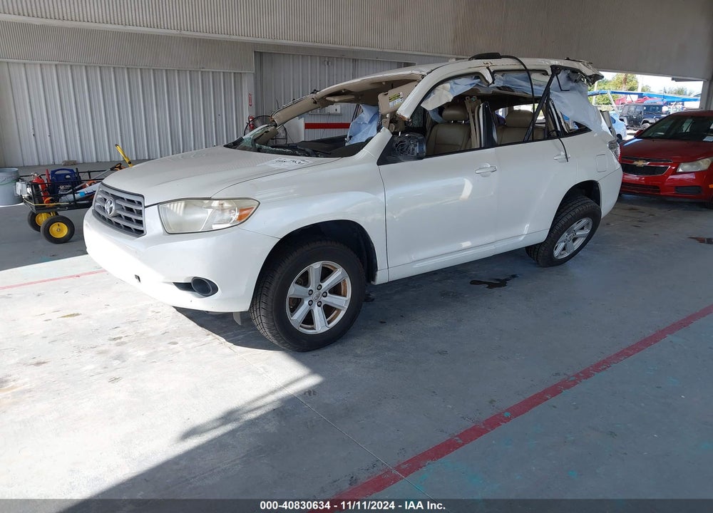 2010 TOYOTA HIGHLANDER BASE V6 VIN: 5TDZK3EHXAS003617