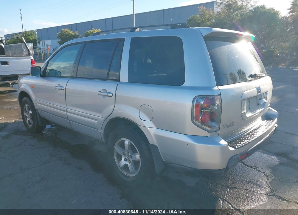 2006 HONDA PILOT EX-L VIN: 2HKYF18716H538839