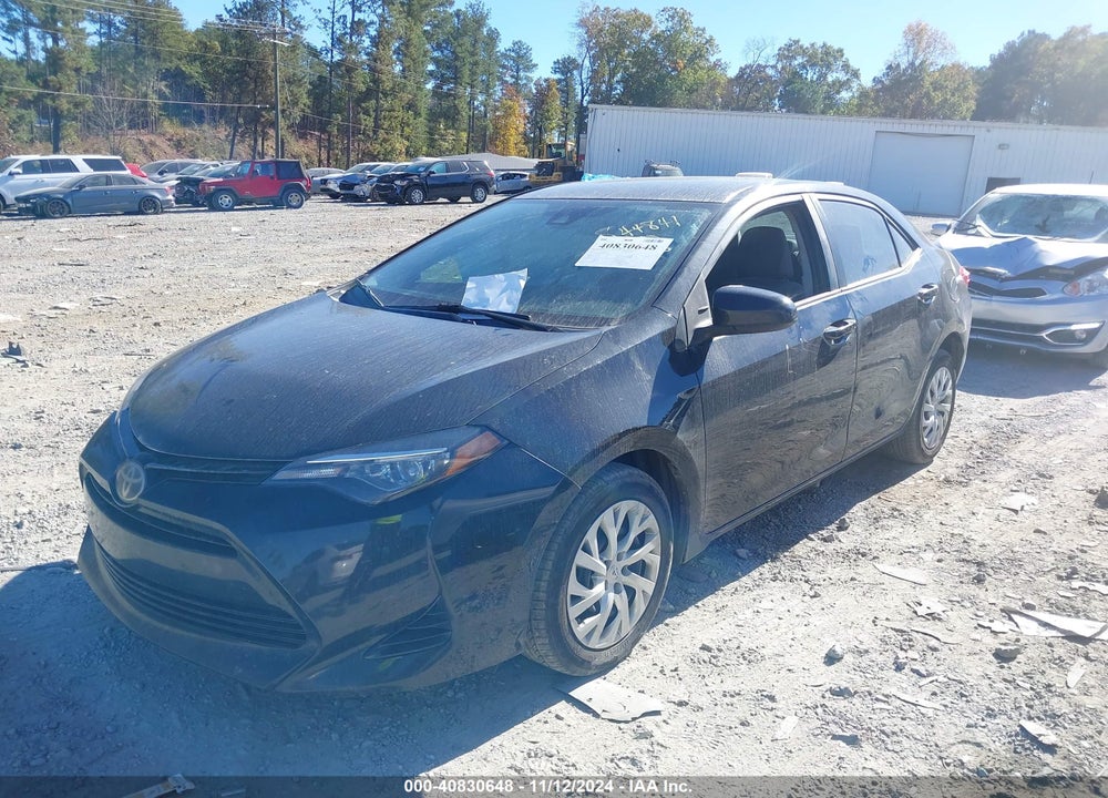 2018 TOYOTA COROLLA LE VIN: 5YFBURHE0JP844841