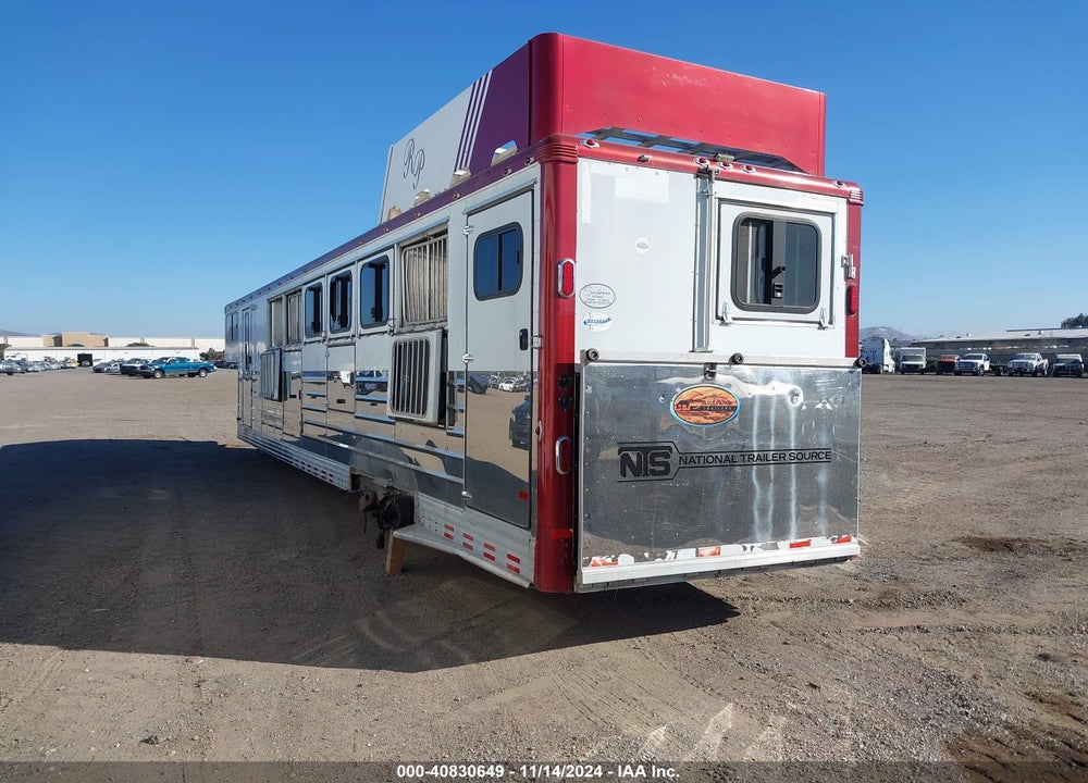 2006 SUNDOWNER HORSE TRAILER VIN: 13SAH422861AA7095