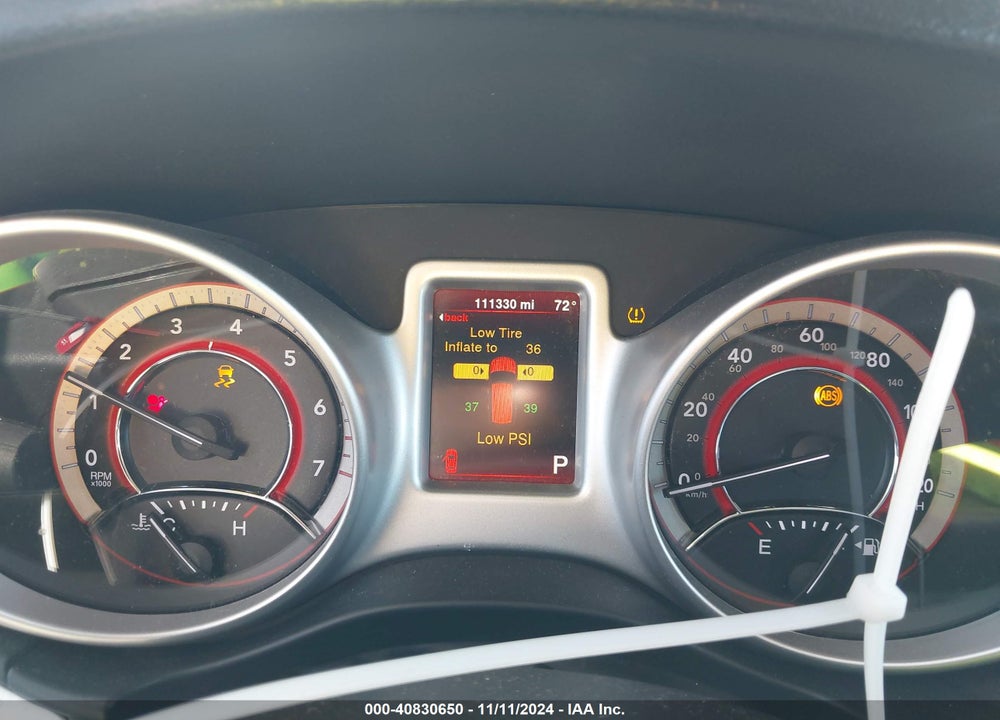 2015 DODGE JOURNEY SXT VIN: 3C4PDCBG0FT581137