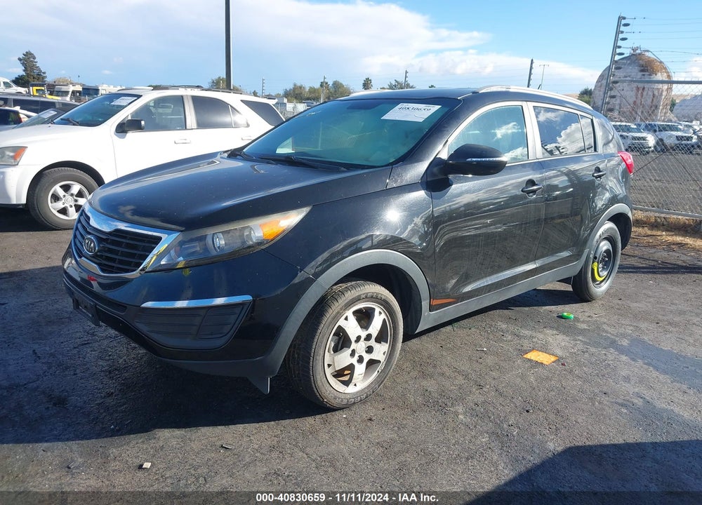 2012 KIA SPORTAGE LX VIN: KNDPB3A28C7274536