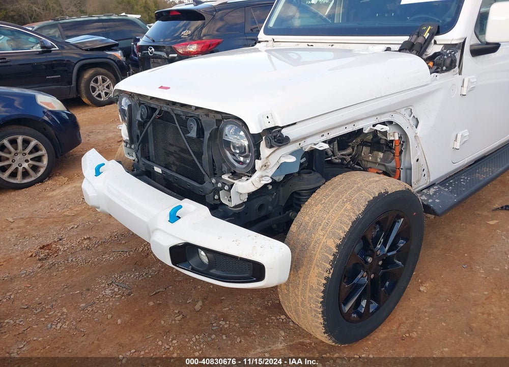2021 JEEP WRANGLER 4XE UNLIMITED HIGH ALTITUDE 4X4 VIN: 1C4JJXP64MW840094