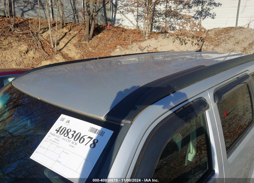 2011 DODGE NITRO SE VIN: 1D4PU2GK8BW520374