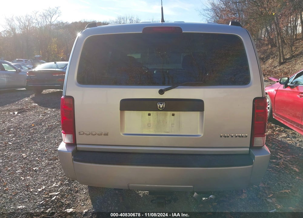 2011 DODGE NITRO SE VIN: 1D4PU2GK8BW520374
