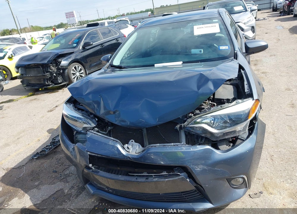 2015 TOYOTA COROLLA LE VIN: 5YFBURHE6FP306054