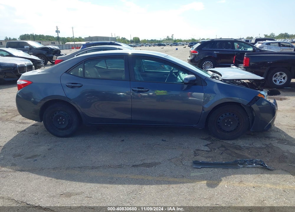 2015 TOYOTA COROLLA LE VIN: 5YFBURHE6FP306054