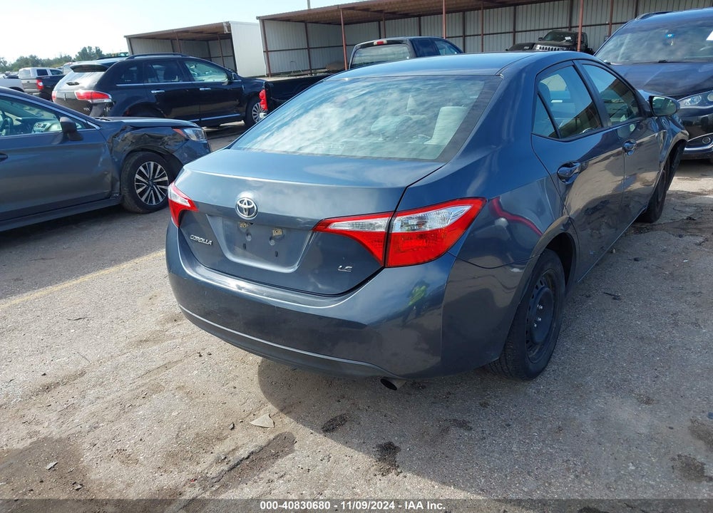 2015 TOYOTA COROLLA LE VIN: 5YFBURHE6FP306054