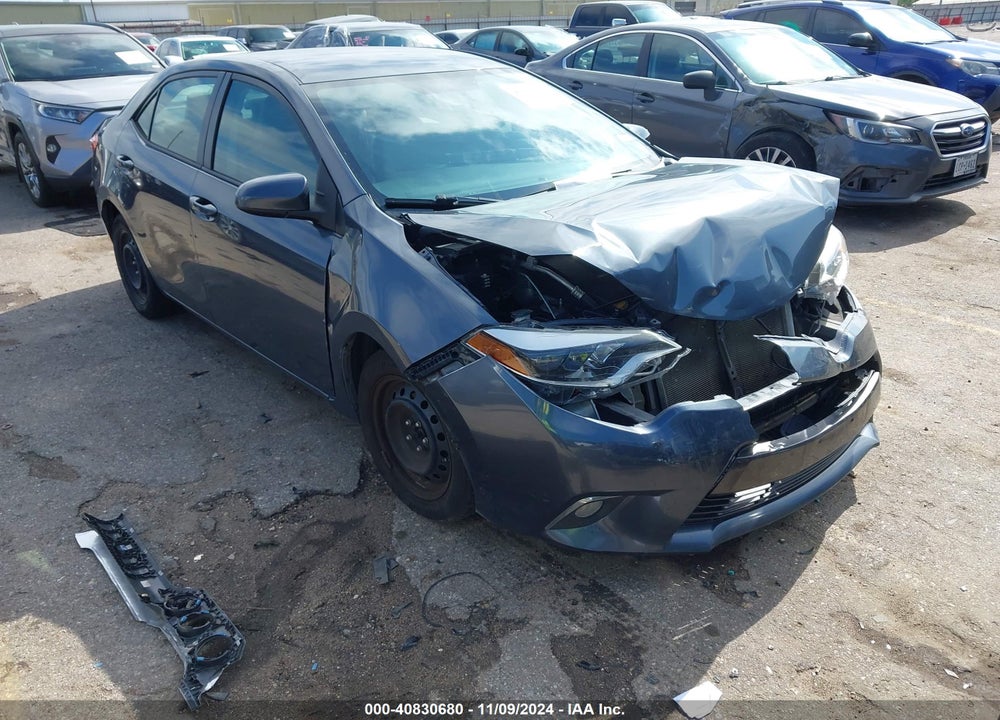 2015 TOYOTA COROLLA LE VIN: 5YFBURHE6FP306054