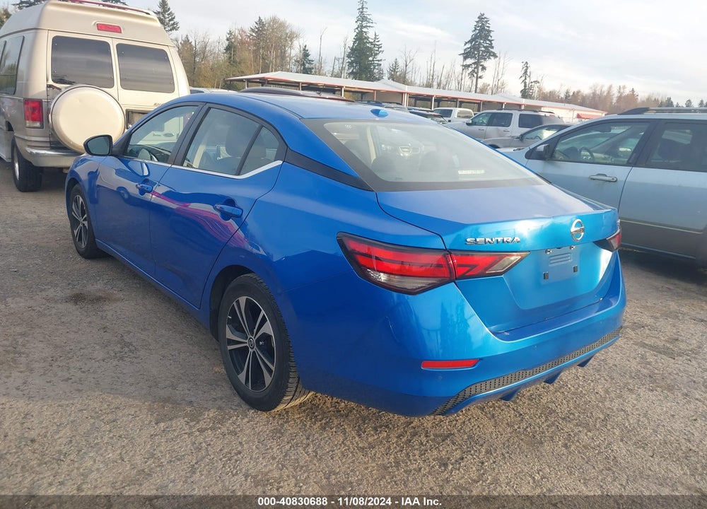 2021 NISSAN SENTRA SV XTRONIC CVT VIN: 3N1AB8CV6MY303951