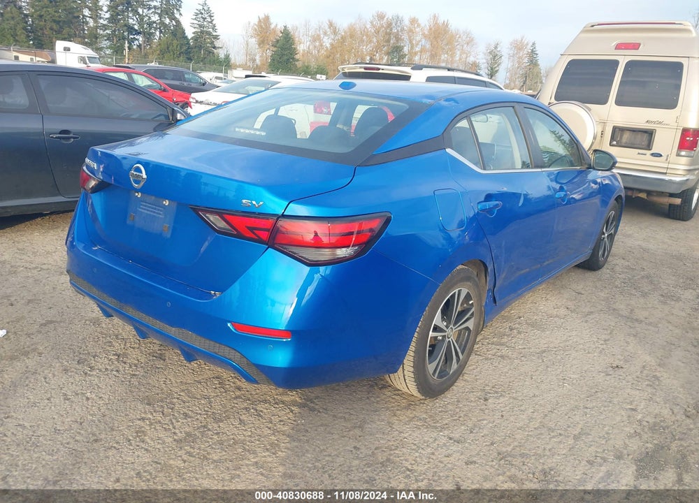 2021 NISSAN SENTRA SV XTRONIC CVT VIN: 3N1AB8CV6MY303951