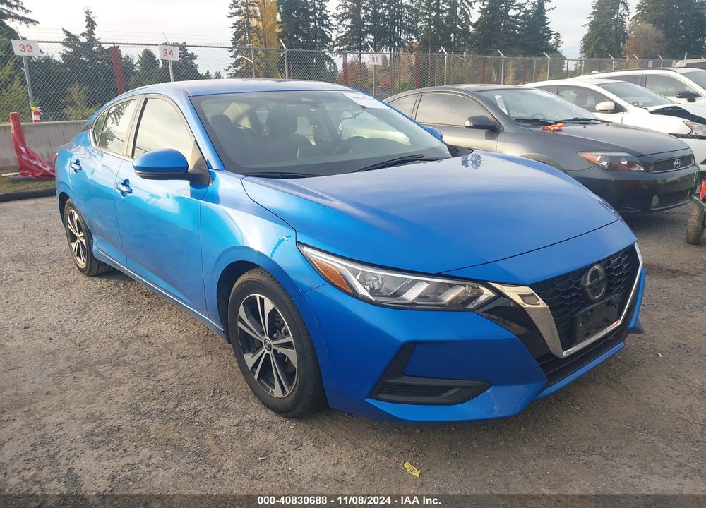2021 NISSAN SENTRA SV XTRONIC CVT VIN: 3N1AB8CV6MY303951