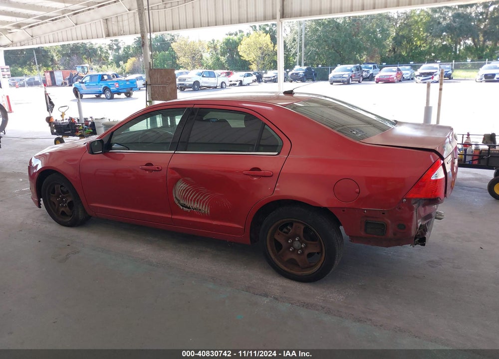 2010 FORD FUSION SE VIN: 3FAHP0HA8AR420995
