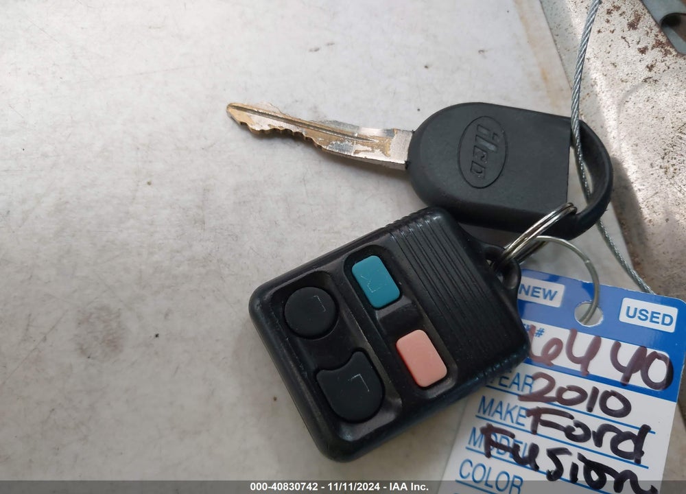 2010 FORD FUSION SE VIN: 3FAHP0HA8AR420995