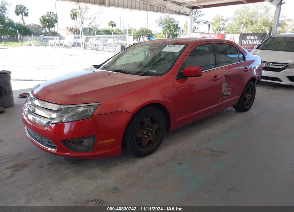 2010 FORD FUSION SE VIN: 3FAHP0HA8AR420995