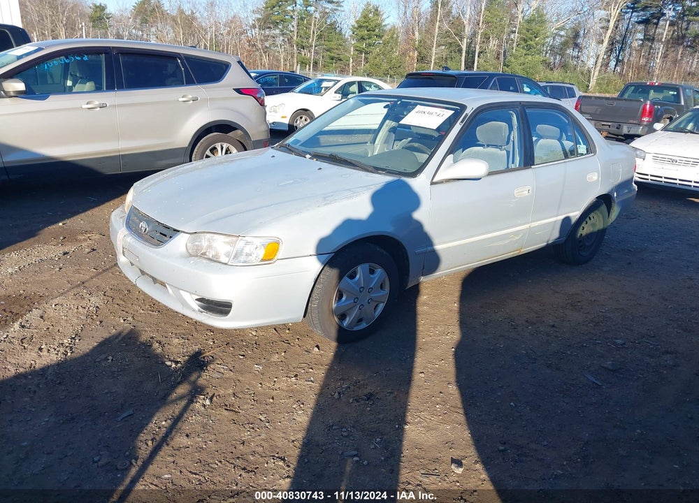 2001 TOYOTA COROLLA LE VIN: 2T1BR12E61C463104