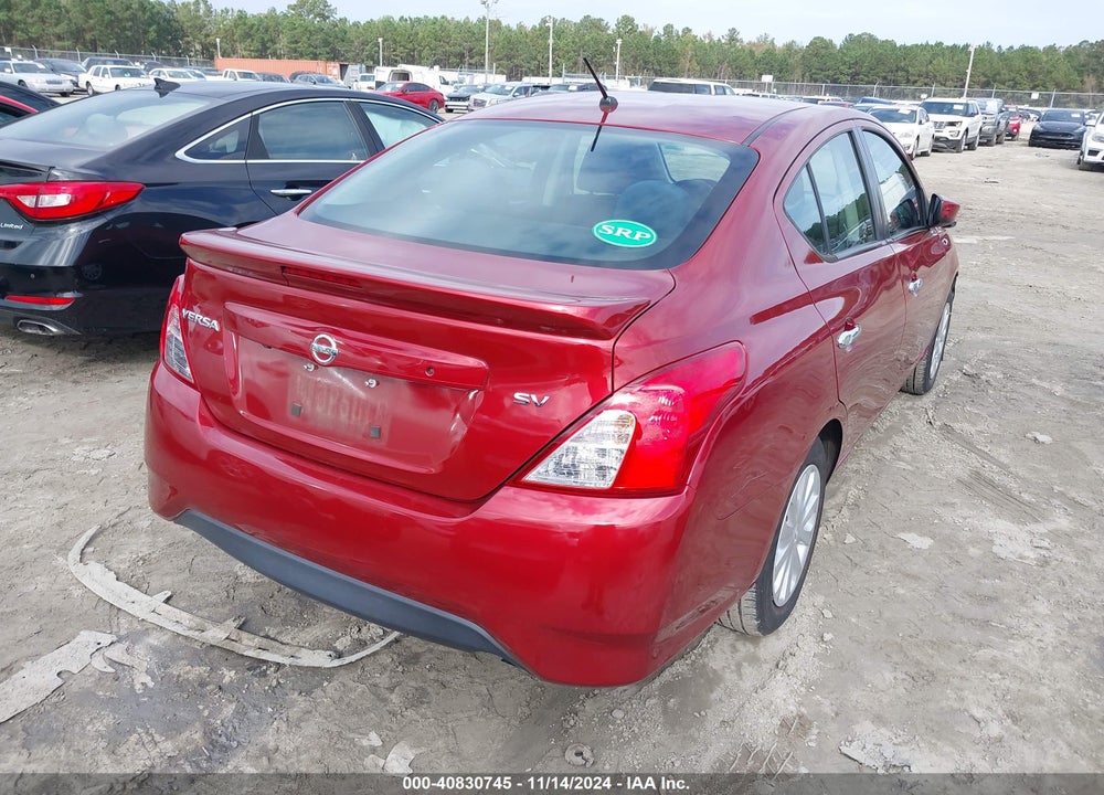 2019 NISSAN VERSA 1.6 SV VIN: 3N1CN7AP7KL849246