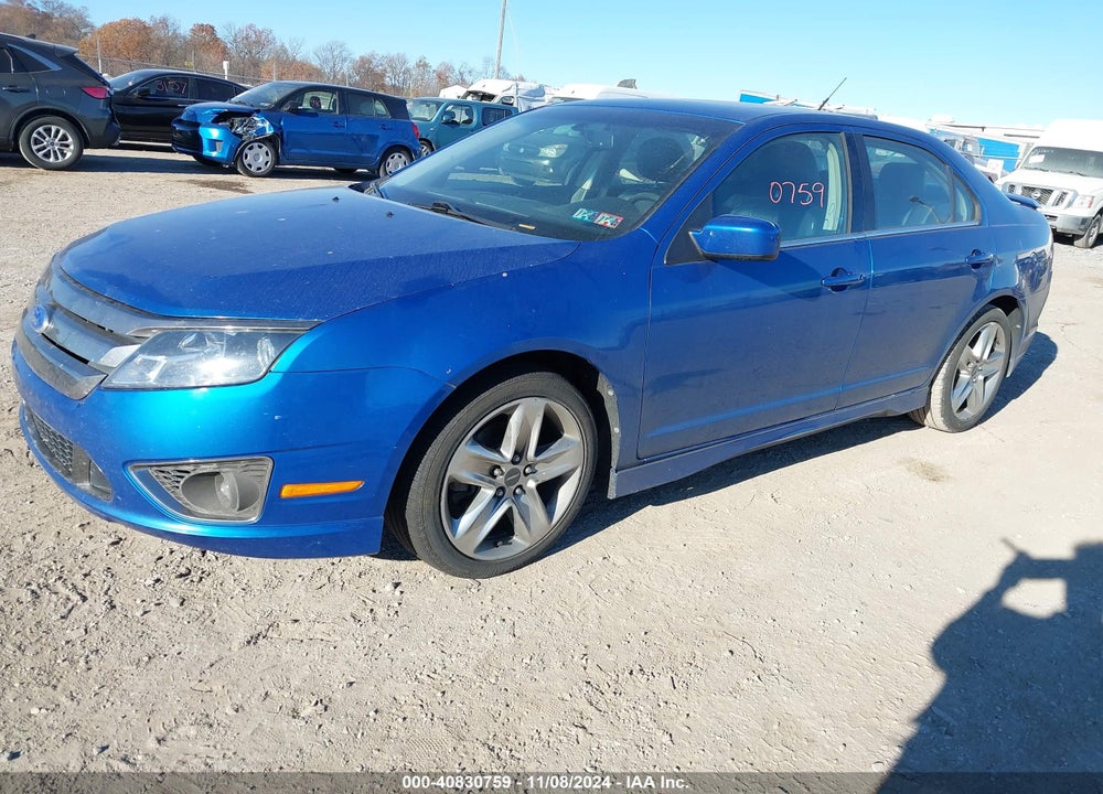 2011 FORD FUSION SPORT VIN: 3FAHP0KC2BR301996