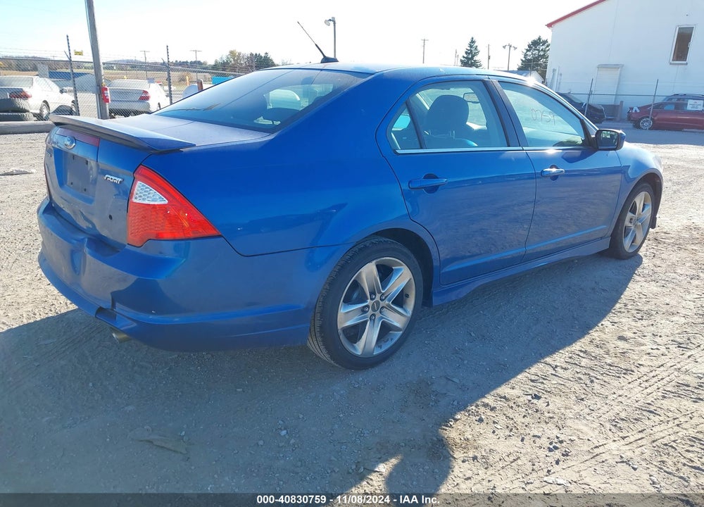 2011 FORD FUSION SPORT VIN: 3FAHP0KC2BR301996