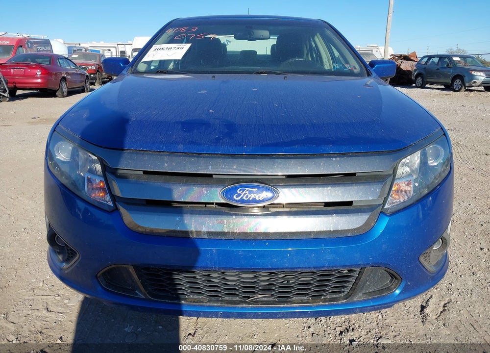 2011 FORD FUSION SPORT VIN: 3FAHP0KC2BR301996