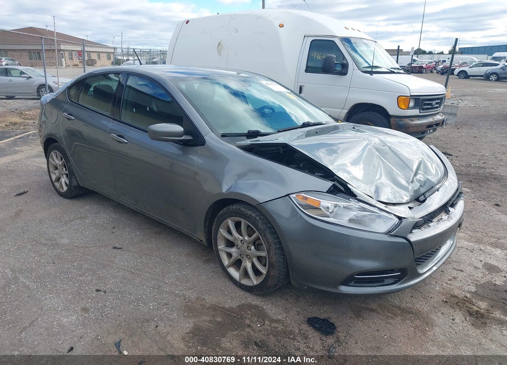 2013 DODGE DART SXT VIN: 1C3CDFBA1DD185916