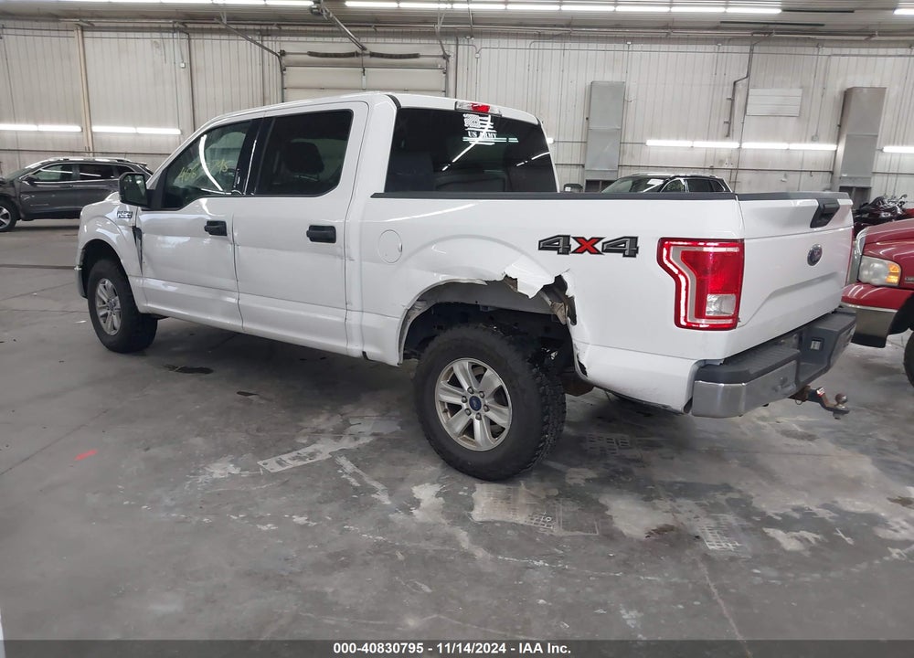 2017 FORD F-150 XLT VIN: 1FTEW1EF9HFC59828
